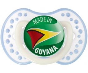 Made in GUYANA Blanc-cyan classique