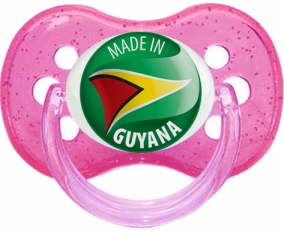 Made in GUYANA Rose à paillette