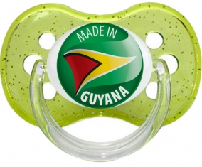 Made in GUYANA Vert à paillette