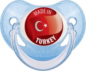 Made in TURKEY Bleue à paillette