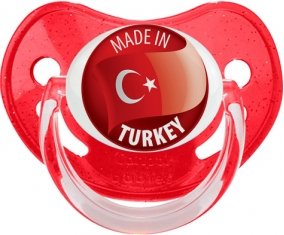 Made in TURKEY Rouge à paillette