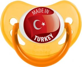 Made in TURKEY Jaune phosphorescente