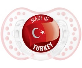 Made in TURKEY Retro-blanc-rose-tendre classique