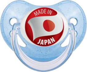 Made in JAPAN Bleue à paillette