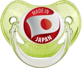 Made in JAPAN Vert à paillette