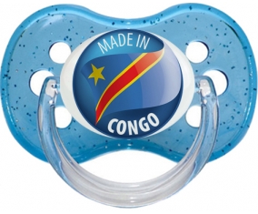 Made in CONGO Bleu à paillette