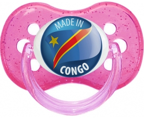 Made in CONGO Rose à paillette