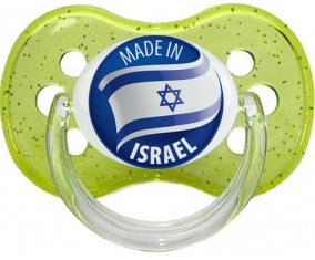 Made in ISRAEL Vert à paillette