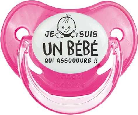 Je suis un bébé qui assuuure!!: Sucette Physiologique-su7.fr