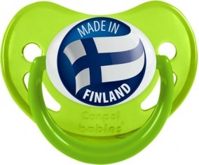 Made in FINLAND Vert phosphorescente