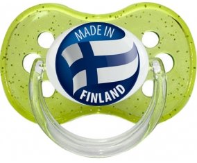 Made in FINLAND Vert à paillette