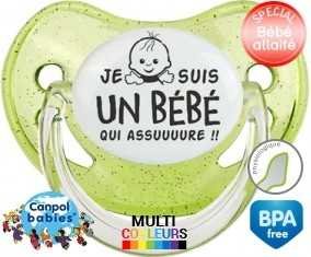 Je suis un bébé qui assuuure!!: Sucette Physiologique-su7.fr
