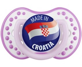 Made in CROATIA Blanc-mauve classique