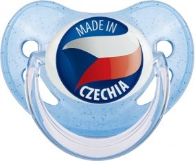 Made in CZECHIA Bleue à paillette