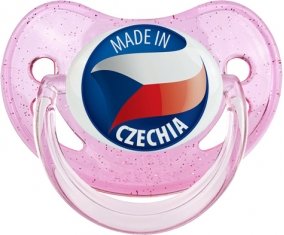 Made in CZECHIA Rose à paillette