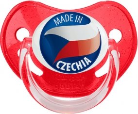 Made in CZECHIA Rouge à paillette