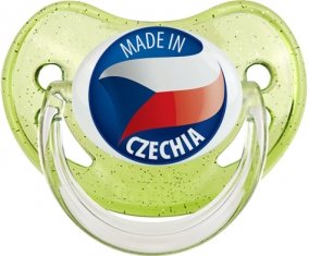 Made in CZECHIA Vert à paillette