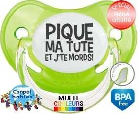 Pique ma tute et je te mords!: Sucette Physiologique-su7.fr