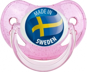 Made in SWEDEN Rose à paillette