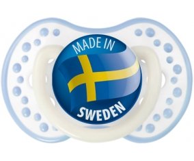 Made in SWEDEN Blanc-cyan classique
