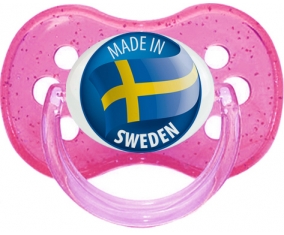 Made in SWEDEN Rose à paillette
