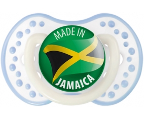 Made in JAMAICA Blanc-cyan classique