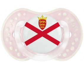 Drapeau Île à Jersey Sucette LOVI Dynamic Retro-rose-tendre classique