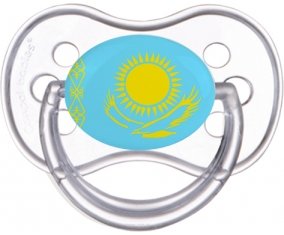 Drapeau Kazakhstan Sucette Anatomique Transparente classique