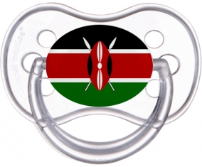 Drapeau Kenya Tétine Anatomique Transparente classique