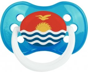 Drapeau Kiribati Sucette Anatomique Cyan classique