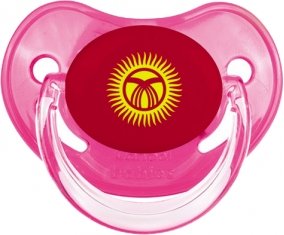 Drapeau Kirghizistan Sucete Physiologique Rose classique