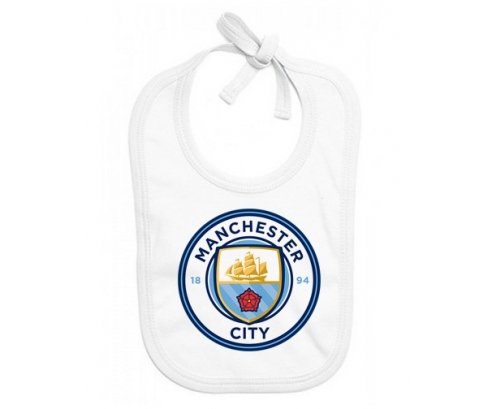 Manchester City Football Club : Bavoir bébé