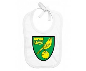 Norwich City Football Club : Bavoir bébé