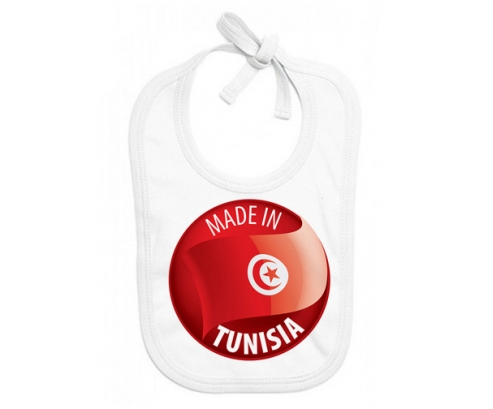 Made in TUNISIA : Bavoir bébé