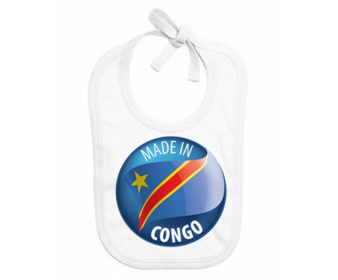 Made in CONGO : Bavoir bébé