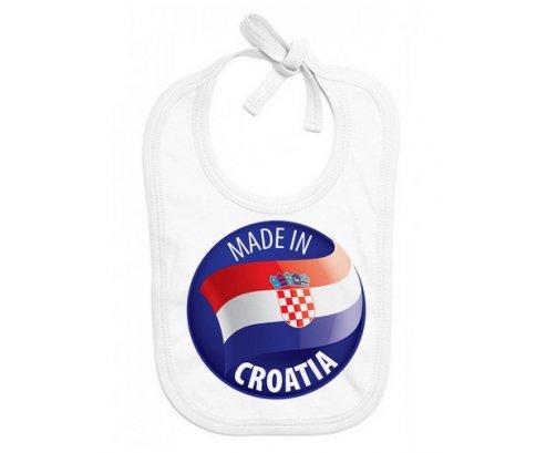 Made in CROATIA : Bavoir bébé