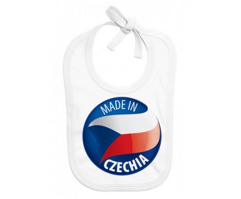 Made in CZECHIA : Bavoir bébé