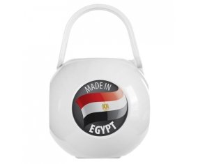 Boîte à sucette Made in EGYPT de couleur Blanche