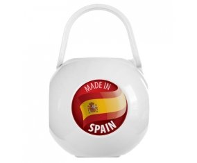 Boîte à tétine Made in SPAIN de couleur Blanche