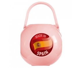 Boîte à tétine Made in SPAIN de couleur Rose