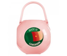 Boîte à sucette Made in CAMEROON de couleur Rose