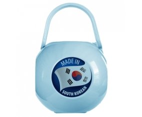 Boîte à tétine Made in SOUTH KOREAN de couleur Bleue