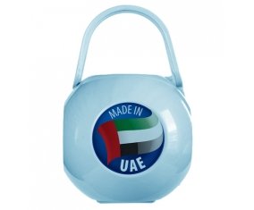 Boîte à sucette Made in UAE de couleur Bleue