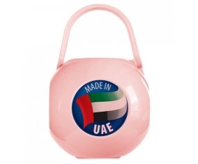 Boîte à sucette Made in UAE de couleur Rose