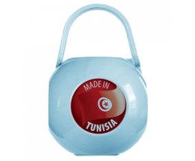Boîte à sucette Made in TUNISIA de couleur Bleue