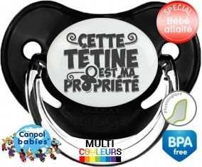 Cette sucette est ma propriété style1: Sucette Physiologique-su7.fr