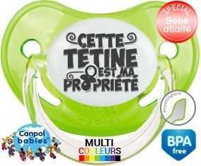Cette sucette est ma propriété style1: Sucette Physiologique-su7.fr