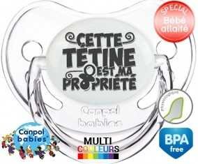 Cette sucette est ma propriété style1: Sucette Physiologique-su7.fr
