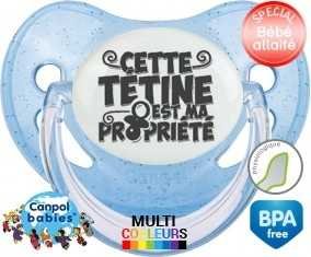 Cette sucette est ma propriété style1: Sucette Physiologique-su7.fr