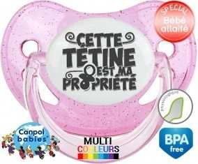 Cette sucette est ma propriété style1: Sucette Physiologique-su7.fr